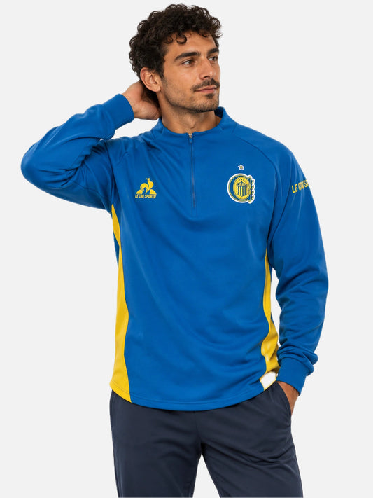Buzo Le Coq Sportif Carc Ent 1 2026 Azul/Amarillo — vista principal