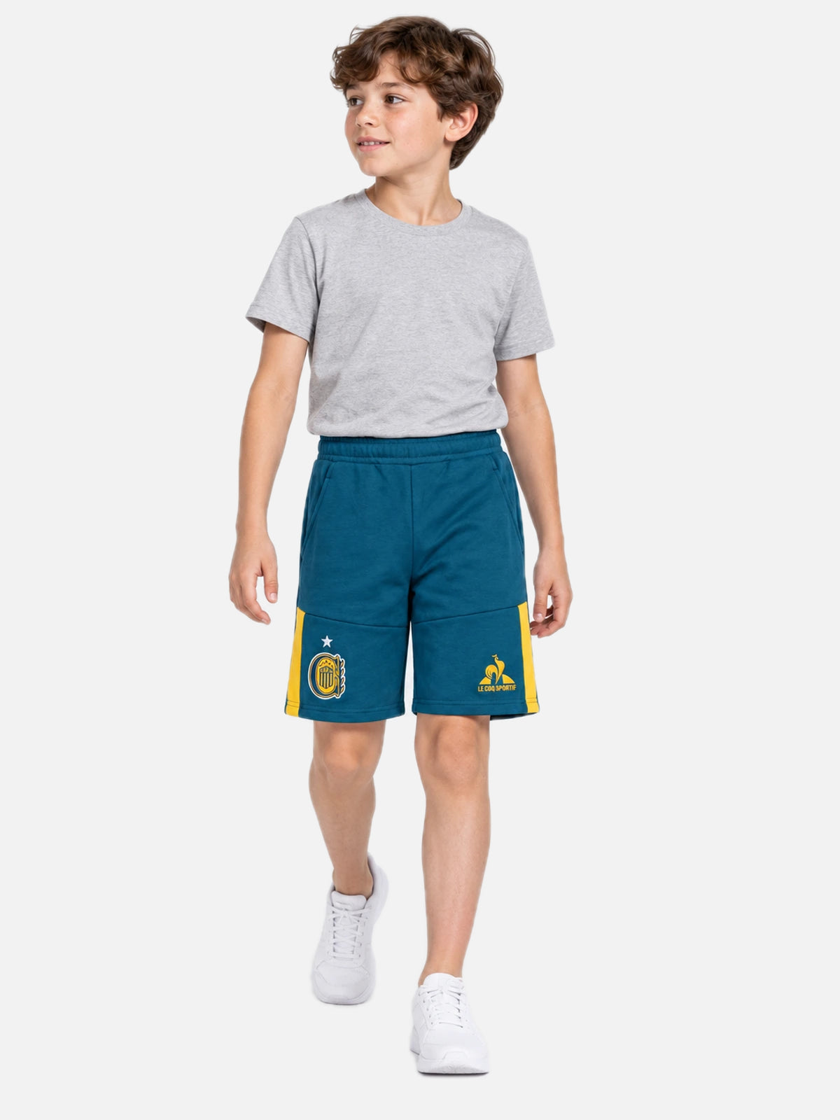 Bermuda Niño Le Coq Sportif Carc Tl 2 2026 Azul — vista principal