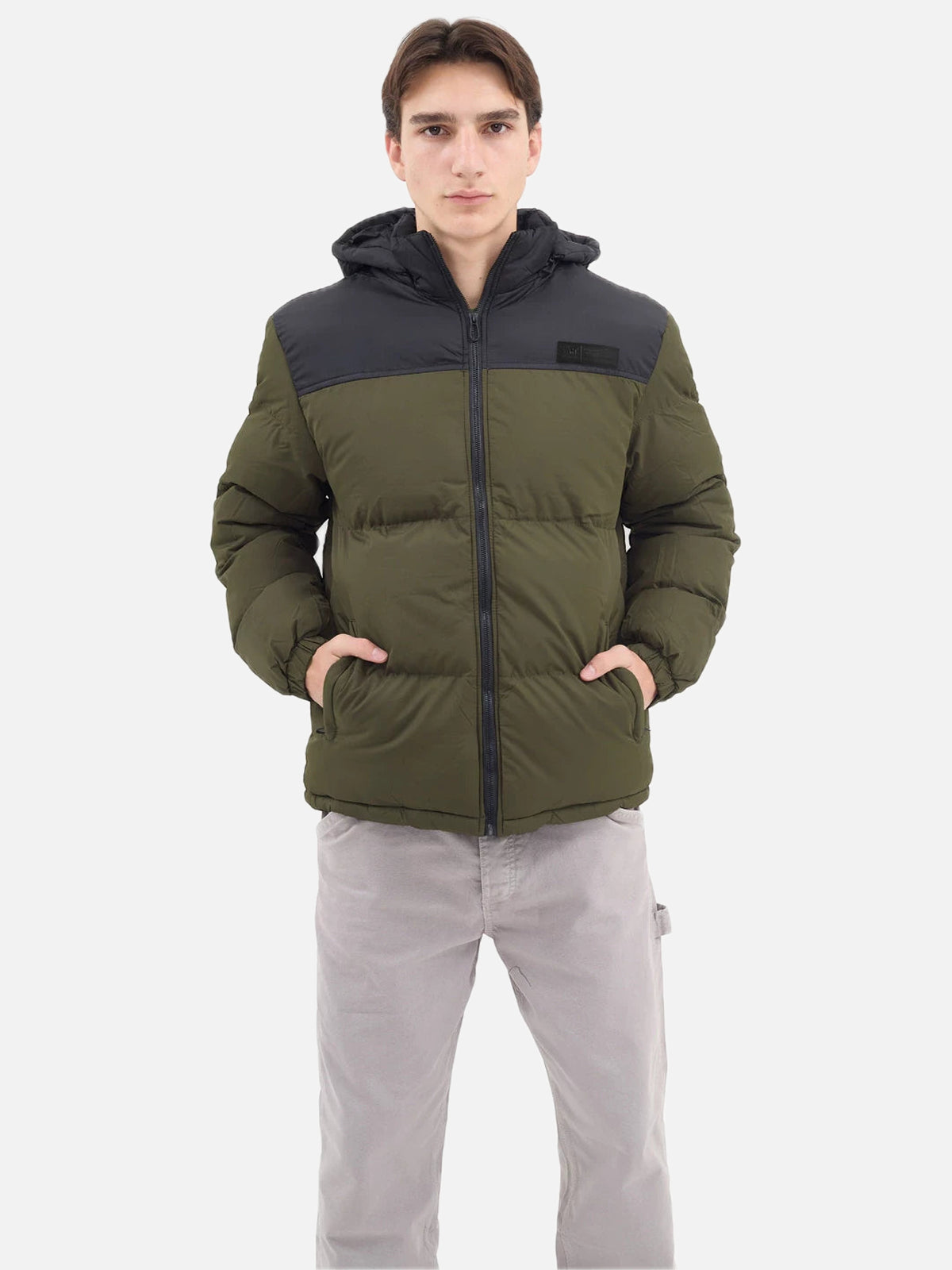 Campera Vart Puffer Esteroide Verde — vista principal