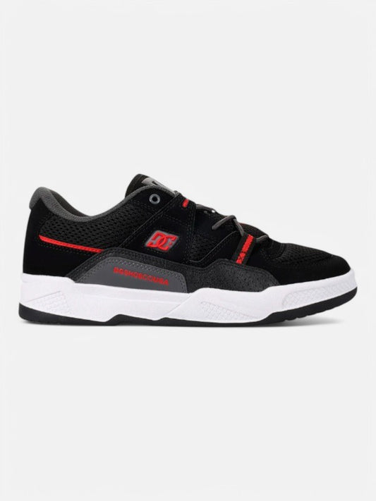 Zapatillas DC Construct Negro Rojo