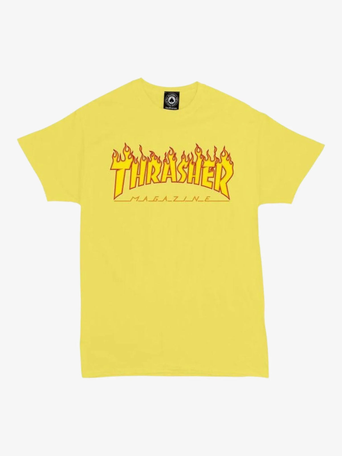 Remera Thrasher Flame Amarillo - Indy
