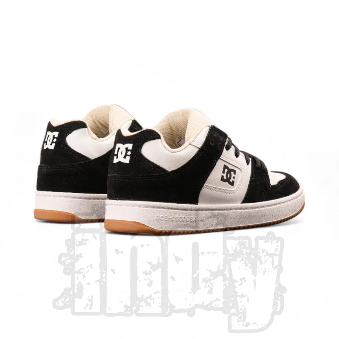 Zapatillas Dc Manteca Ss Mujer Negro Blanco Marron - Indy